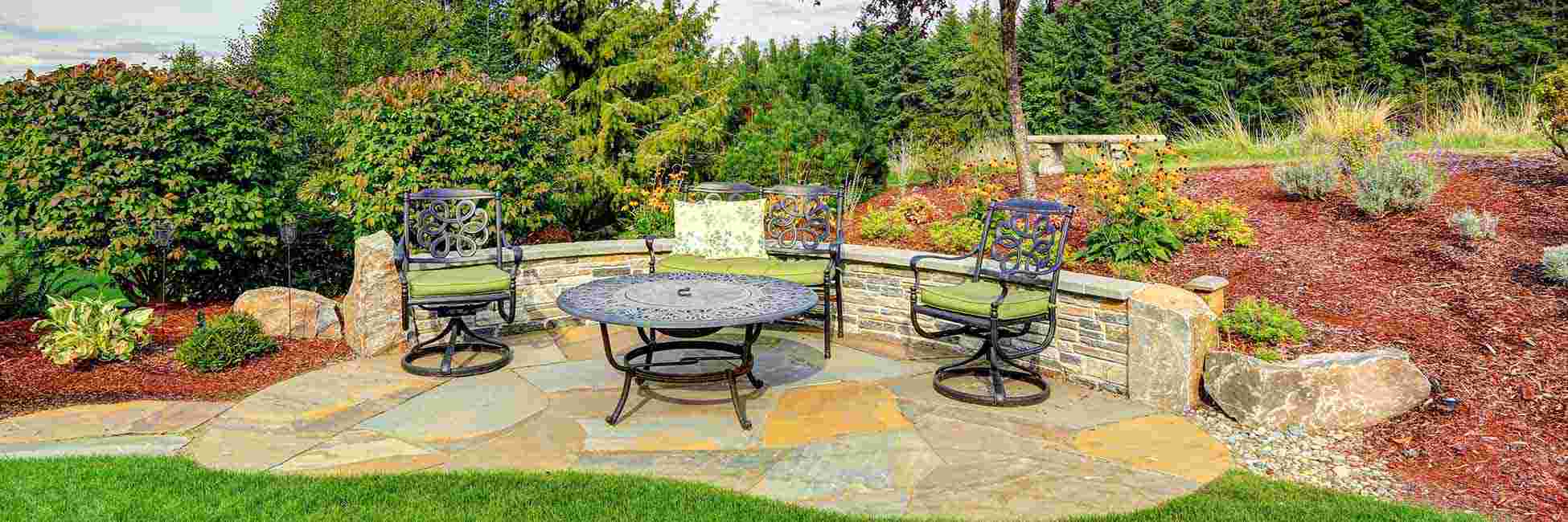 Outdoor Living Services Outdoor living space showcasing Lawn & Landcare’s professional outdoor living services, designed to enhance comfort, functionality, and curb appeal.