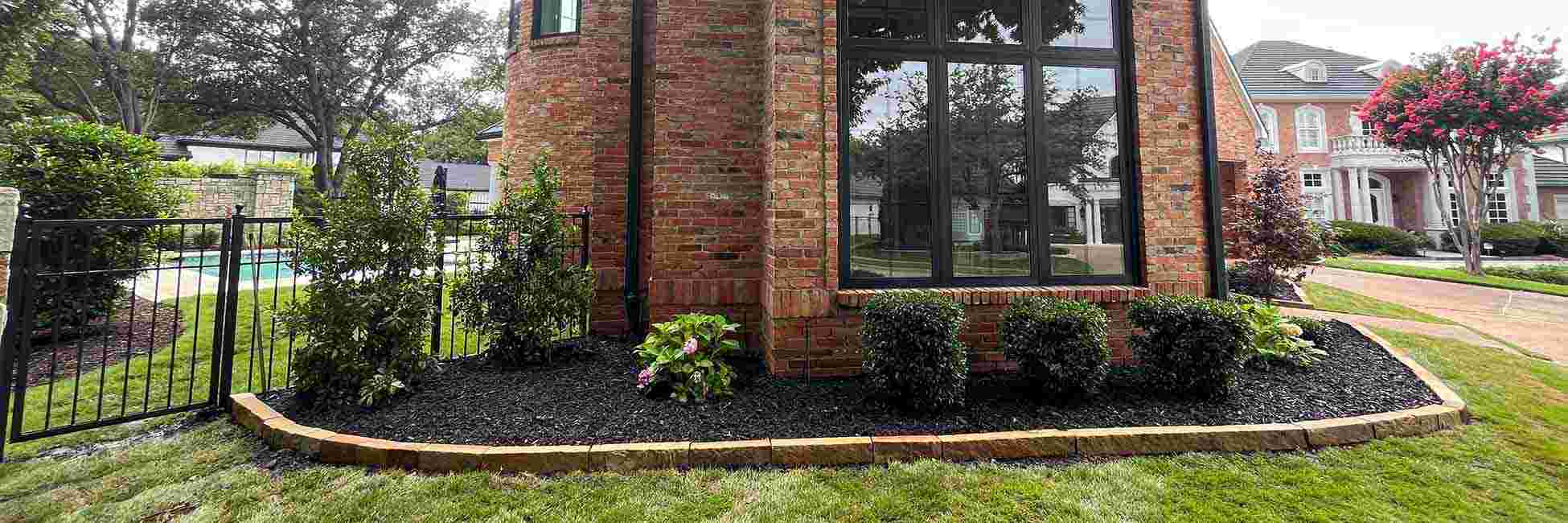 corinth-tx Landscape showcasing professional Lawn and Landscaping Services, highlighting expert lawn care, garden design, and outdoor maintenance to enhance curb appeal and create a well-maintained, vibrant outdoor space.
